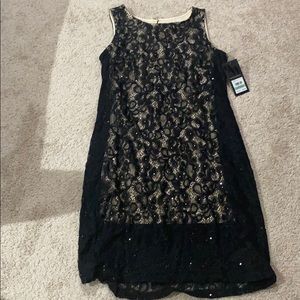 NWT Black Lace Dress
